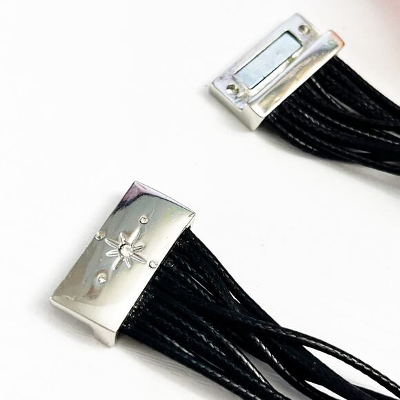 Chico's Mixed Metal Charmy Multistrand Magnetic Bracelet - Picture 5 of 6